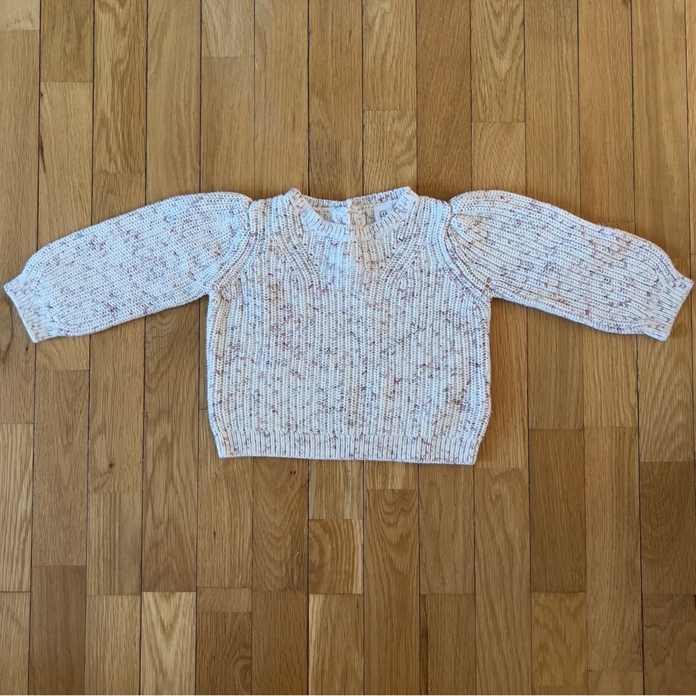 GAP Multicolor Chunky Knit Cotton Sweater
